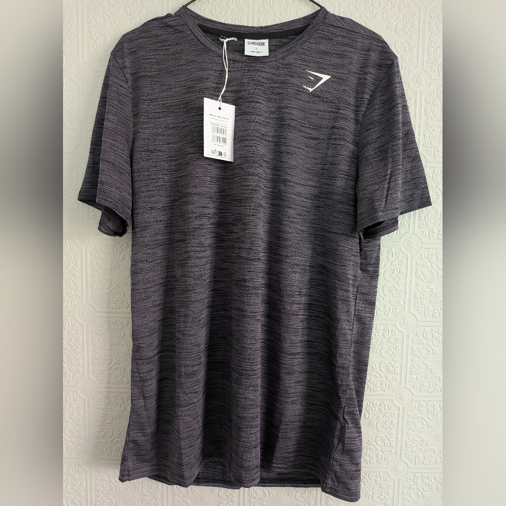 Gymshark Men's Arrival Marl Short Sleeve Tee‎